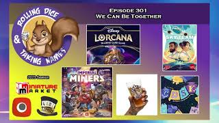 Episode 301: Imperial Miners, Sky Team, Disney Lorcana, Top 3 Deck Builders, CDSK