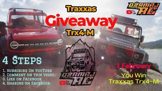 Giveaway Traxxas Trx4-M!!@  4 proste kroki i Trx4-M jest Twój całkiem za FREE . Anyone can WIN !!!!