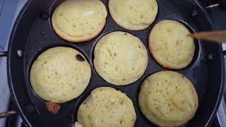 Muttai Paniyaram/Egg paniyaram using Idly Batter