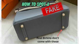 Dead giveaways to spot a FAKE designer bag | How I was scammed on eBay! | Hermes, Chanel, LV