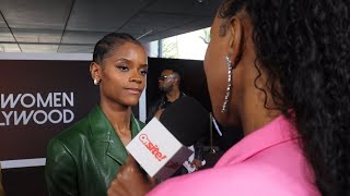 Letitia Wright Talks About Advice Angela Bassett Gave Her While Filming The First Black Panther