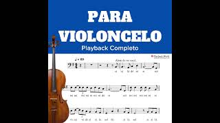 VIOLONCELO | Playback com Partitura em PDF