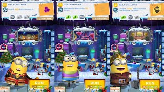 Completed Today's Daily Challenge Missions Minion Rush Run#831 @De_Epic