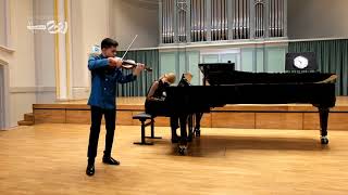 Raphael Nussbaumer performs Beethoven's Violin Sonata No. 4 in A minor, Op. 23