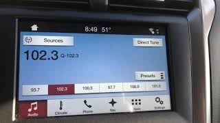 Radio preset skipping - Ford Fusion Energi