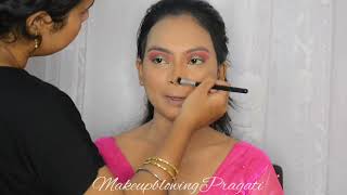 Assamese Bridal Makeover @pragatidas4702 📞📩#assamesebride #receptionlook #bookingsopen