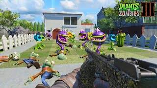 PLANTS VS ZOMBIES IN BO3 ZOMBIES (BO3 Custom Zombies Map)