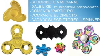 SORTEANDO SPINNER POR LOS 350 SUSCRIPTORES