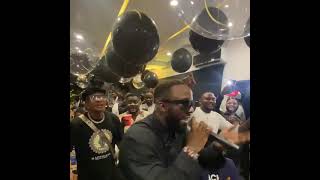 Video from Iyanya's birthday bash as A-list celebrities spotted. Ubi Franklin, Kcee, Emoney