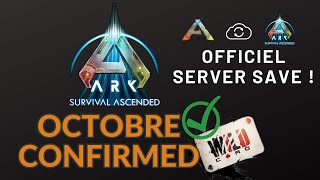 ARK ASCENDED - CONFIRMER POUR OCTOBRE PAR WILDCARD !!! +  SAUVGARDER LES DONNEE DES SERVEUR !!!