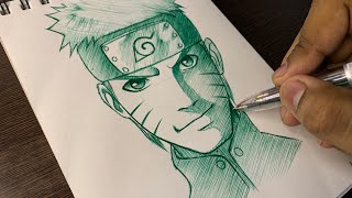 How to draw Naruto Uzumaki || How to draw anime step by step || Naruto drawing tutorial