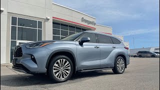 2022 Toyota Highlander Hybrid Platinum: The Best 3-Row SUV?