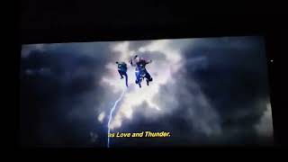 Thor and Gorr's Daughter ending scene || Mjolnir and Storm Breaker ⚡🌩️