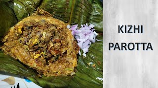 Kizhi Parotta Recipe in Tamil | Vazhai ilai Parotta Recipe in Tamil | Egg Stuffing