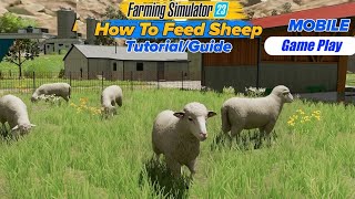 Farming Simulator 23 Best Game Play Feeding Sheep