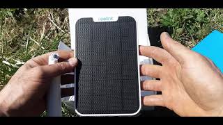 Reolink Solar Panel Unboxing