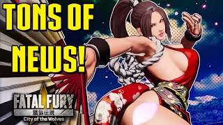 Major Fatal Fury: CotW News! FREE DLC, Mai Shiranui Revealed & Lots More!