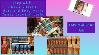 Come shop w/ me Bath & Body Works Tampa premium outlets I75 Wesley hills Lutz FL #bathandbodyworks