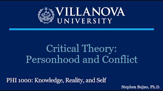 Bujno Critical Theory and Personhood