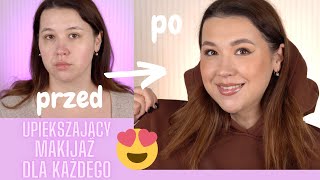 Chat makeup || Mój Upiększający  CODZIENNY makijaż do DRESÓW 😅 || dla każdego 😍❤️