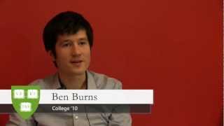 Green Alumni Interview: Ben Burns, College '10