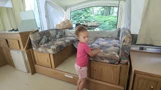 2001 colman utah popup camper