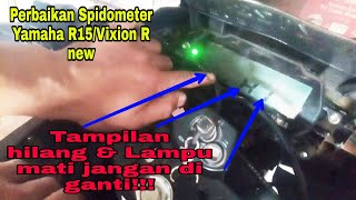 Perbaikan spidometer Yamaha R15 V3