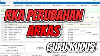 PERUBAHAN RKA ARKAS