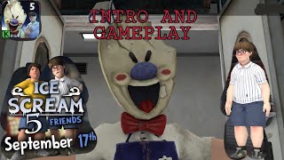 ICE SCREAM 5 OFFICAL INTRO AND GAMEPLAY! ( Play as Mike ) • Ice Scream 5 friends • Elephanter Gaming