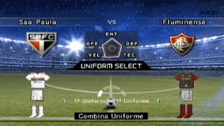 CAMPEONATO BRASILEIRO SÉRIE A - RODADA #29 SÃO PAULO X FLUMINENSE -BOMBA PATCH 2024 - GAMEPLAY PS2.