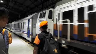 Taksaka YK - GMR Mampir Jalur 2 Stasiun Purwokerto 20 Jan 2018