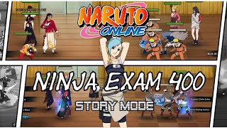 Naruto Online: Ninja exam 400 (story mode) no explain for how to win