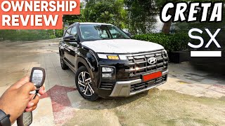 THAR ROXX🔥BUY KAR LETA ISSE ACHA😔OWNERSHIP REVIEW 2024 HYUNDAI CRETA(SX)!?AX