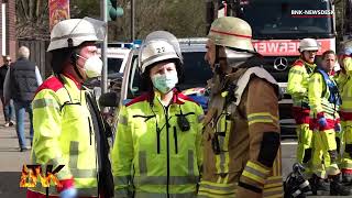 MANV-Alarm | Mehrere Verletzte nach Unfall zwischen U-Bahn und PKW - Technische Rettung! 04.04.2023