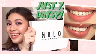 HOLO TEETH WHITENING REVIEW! Whiter Teeth and Brighter Smile in Just 7 Days! Is it SAFE?! WORTH it?!