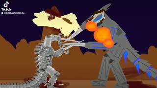 mecha snakeszilla vs mecha godzilla [dc2 animation battle] @Space_leopard postei satisfeito?