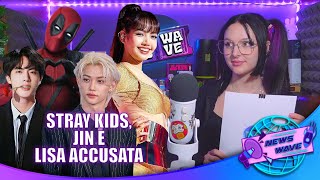 LISA ACCUSATA, STRAYKIDS e JIN OLIMPIONICO 🇰🇷🫰🏻NEWS WAVE  [Notizie su KPOP e Corea]