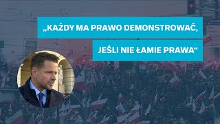 Rafał Trzaskowski zgodzi się na Marsz Niepodległości? Postawił warunki