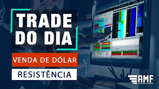 TRADE DO DIA - VENDA - REGIÃO DE RESISTÊNCIA - 11/04/2022