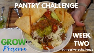 Pantry Challenge 2024 | Week Two | #threeriverschallenge