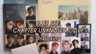 [TRENDZ/트렌드지] Blue Set : Chapter Unkown Cøde album unboxing (reupload)