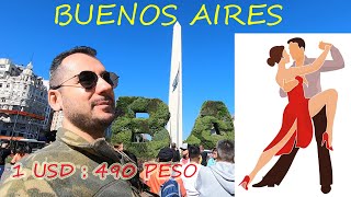 ARGENTINA- Buenos Aires'e Nasıl Geldik! | Florida Caddesi'nde Nasıl Para Bozduk(Kambiyo)! ARG-VLOG-1