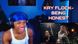 HE TUFF!!! KAY FLOCK- "BEING HONEST" FT GHERBO(OFFICIAL VIDEO) REACTION🔥