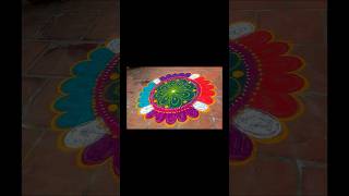 Simple rangoli for daily use #rangoli #simplerangoli #shortsfeed #shorts #kolam