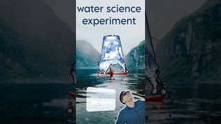 Water science Experiment #viralvideo #shorts