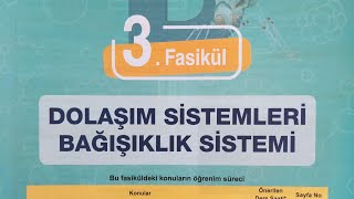 Testokulu AYT Biyoloji konu anlatım föyü-Lenf sistemi ve soru çözümleri