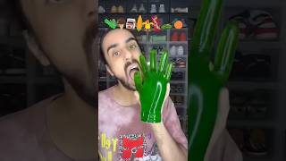 Food ASMR Eating a Hand Gummy #asmr #eating #mukbang #eating