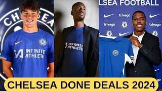 Done Deals for Chelsea 2024/25 So Far | Ins & Out | Estevao, Marc Guiu ,Dewsbury-Hall |