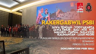 RAKERGABWIL PSBI SIMBOLON - Semarang 11 Juni 2023  (Dok PSBI BALI)