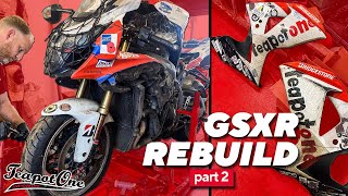 100,000 MILES GSXR 1000 Rebuild - part 2